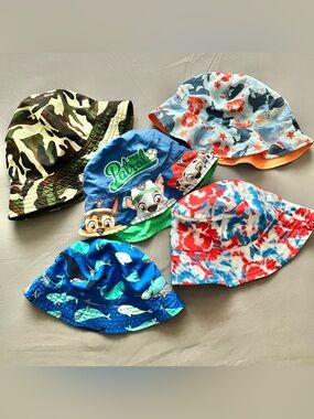Baby/toddler boy bucket hat bundle
